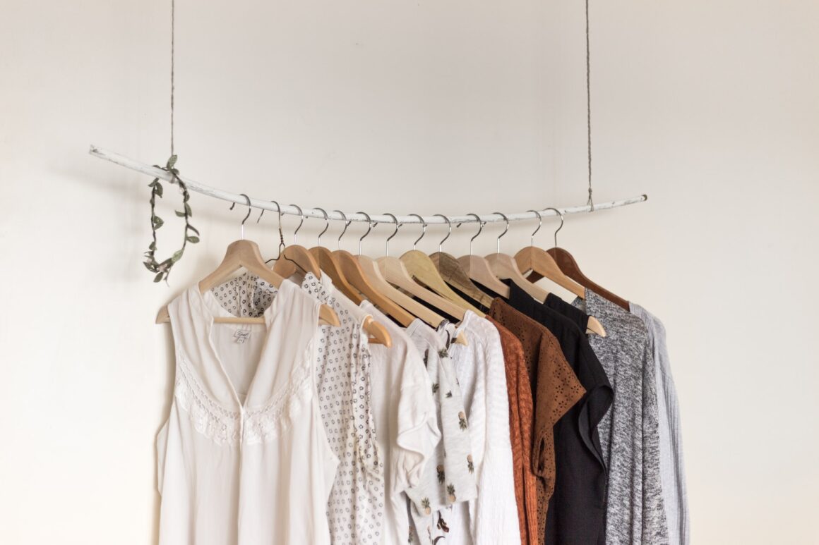 clothing hanging