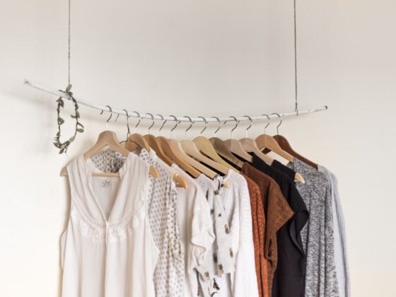 clothing hanging